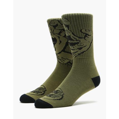 SANTA CRUZ SOCKS Mono army green £9.99